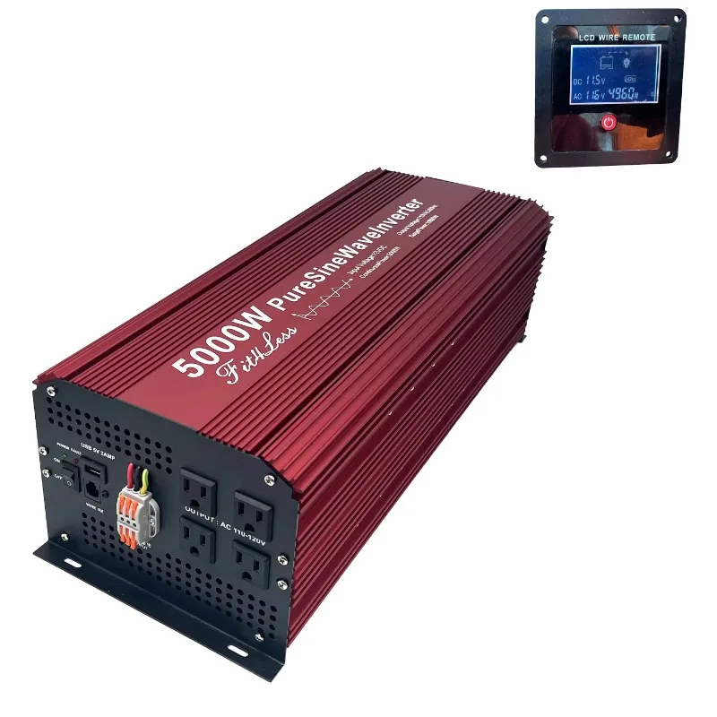 Fit4Less 5000W Reiner Sinus-We – Pure Sine Wave Inverter 5000W 48V 220V Bewertung und Preis