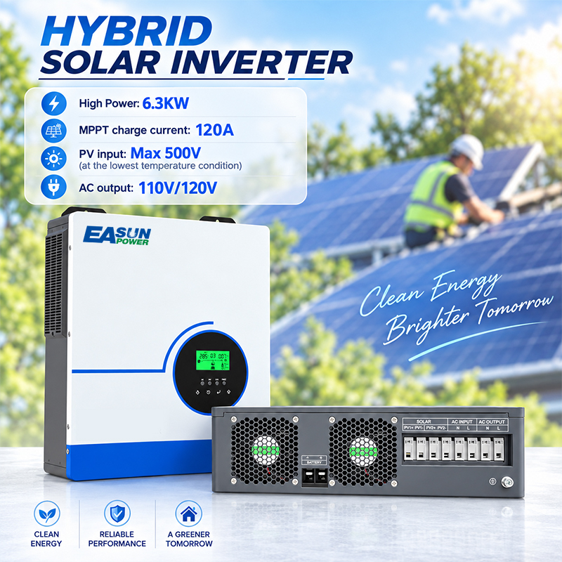 EASUN POWER Hybrid-Solarwechse – Grid Tie Inverter Limiter 2000W Bewertung und Preis