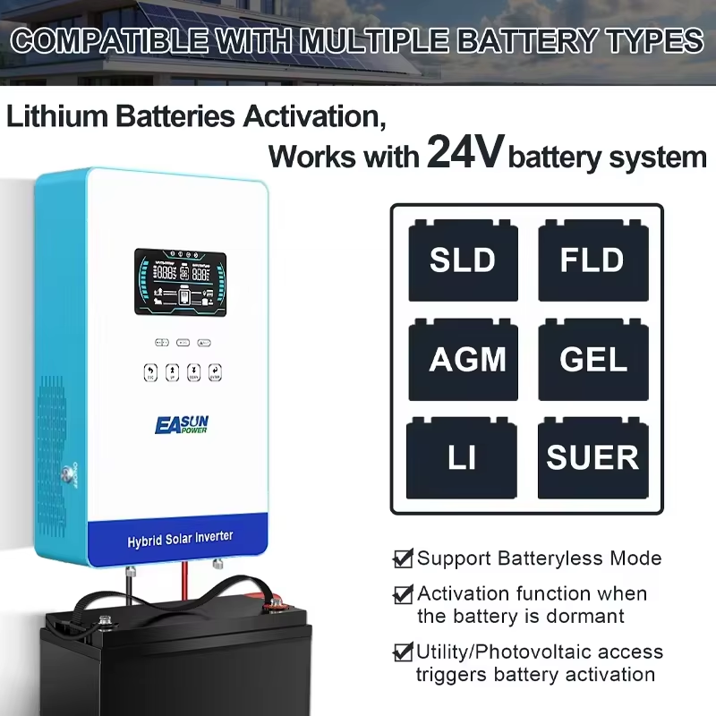 EASUN POWER Hybrid-Solarwechse – Grid Tie Inverter Limiter 2000W Bewertung und Preis
