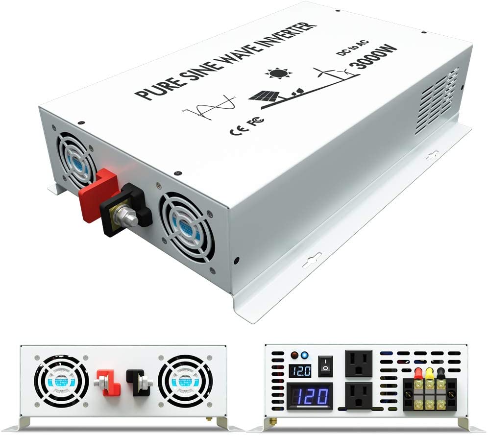 Reine Sinus-wechselrichter 300 – Inverter Pure Sine Wave 60Hz 120V 3000W Bewertung und Preis