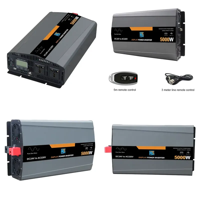für Gleichstrom 12V 24V 48V zu – Off Grid Solar Inverter 48V 6000W Bewertung und Preis